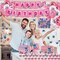 Inflated Pink Lilo and Stitch Birthday Ballon Decorations for Kids